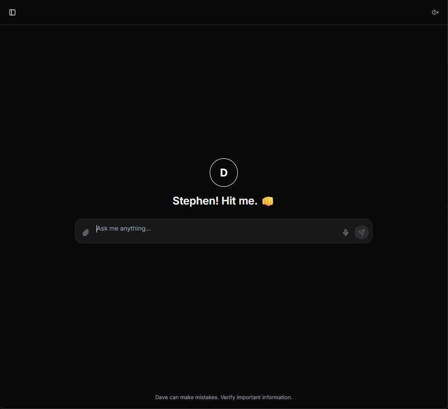 Main AI agent chat interface with construction-trained responses and project context